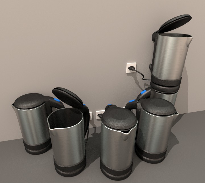 Water Boiler with Rigged Power Cable  preview image 1